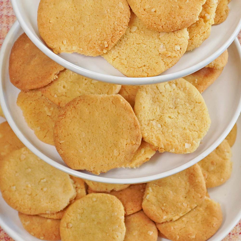 Schwedische Mandelkekse zum Kaffee