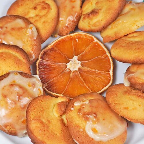 Orangen-Marzipan-Kekse zu Weihnachten