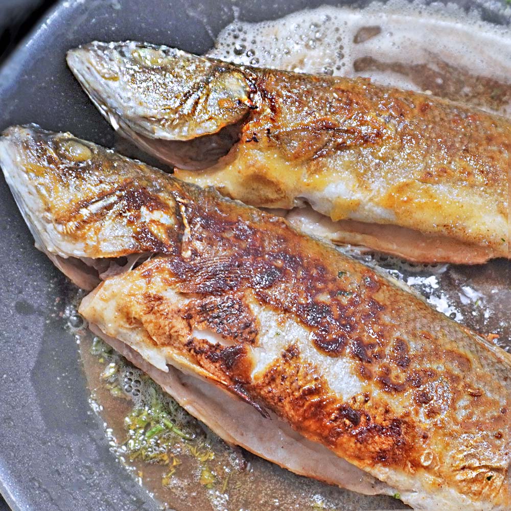 Wolfsbarsch Rezept – in der Pfanne zubereiten