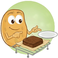 Schokokuchen stürzen