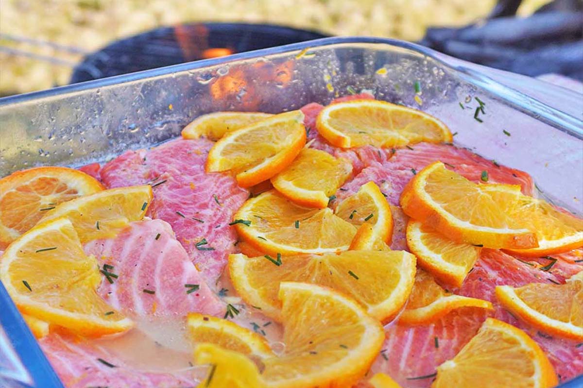 Grillmarinade für Fisch