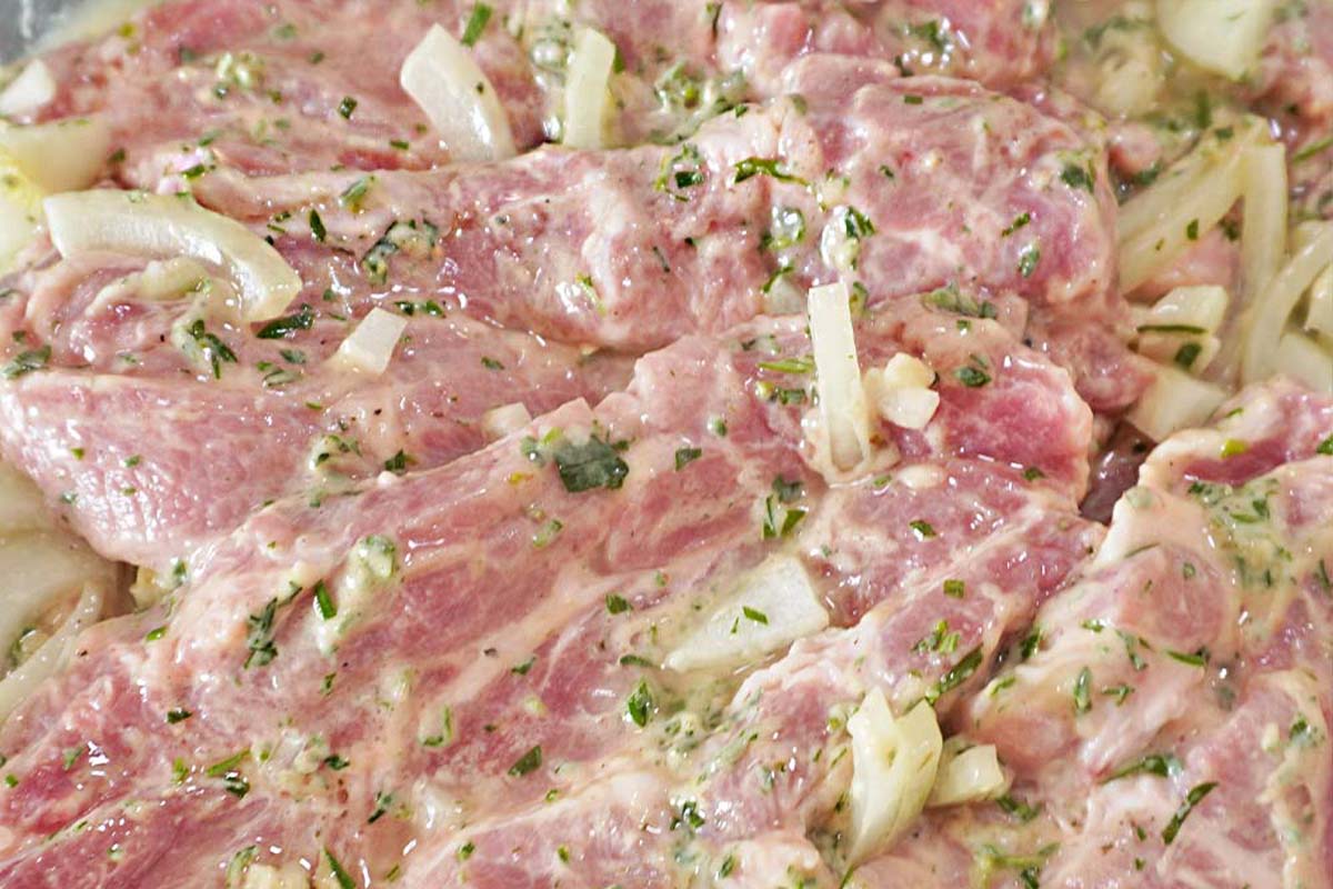 Kräutermarinade für Fleisch