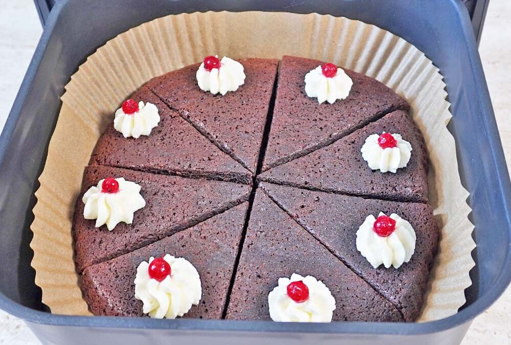 Schokokuchen im Airfryer – saftig & in 30 min fertig
