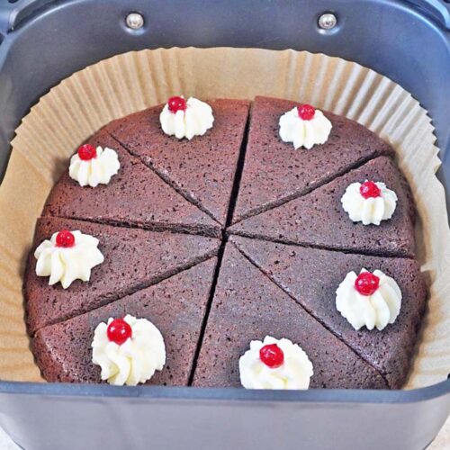 Schokokuchen im Airfryer