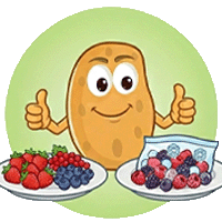 Beeren für die Grütze