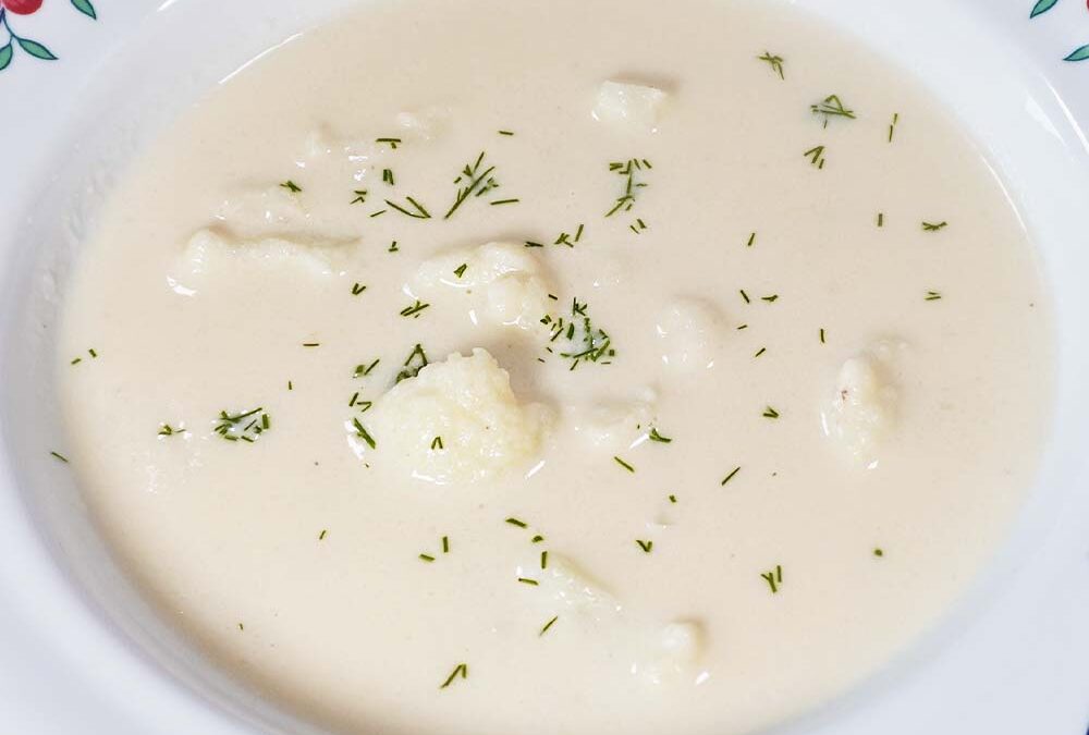 Cremige Blumenkohlsuppe Rezept