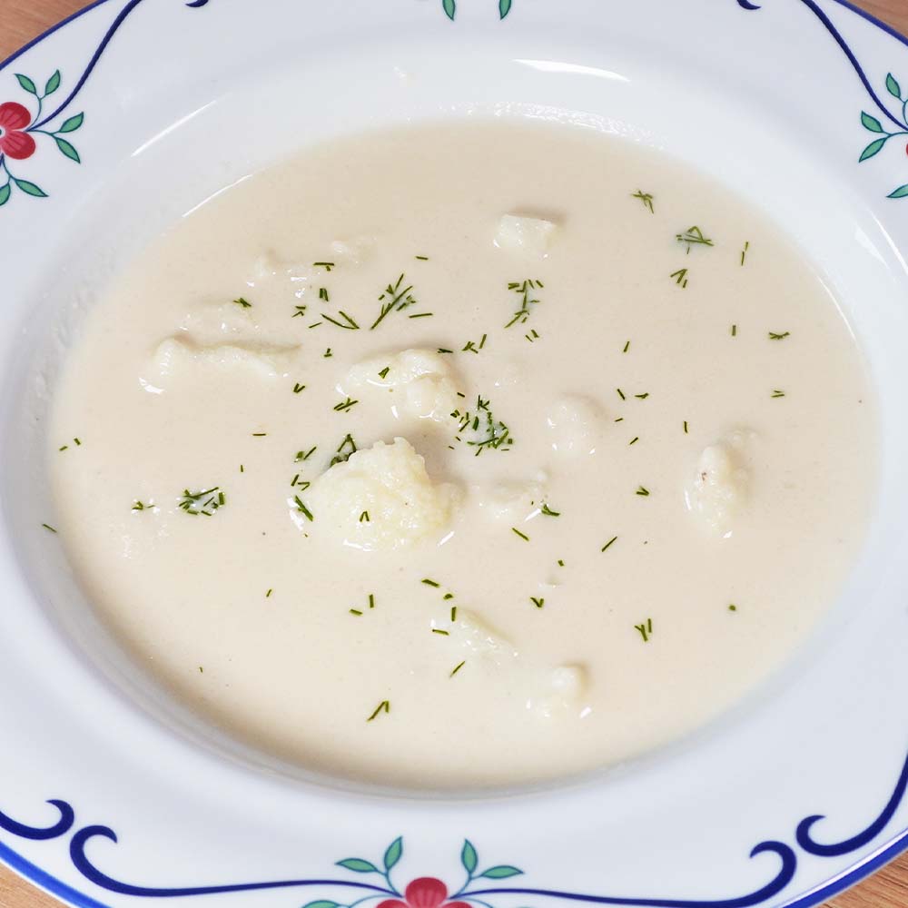 Cremige Blumenkohlsuppe Rezept