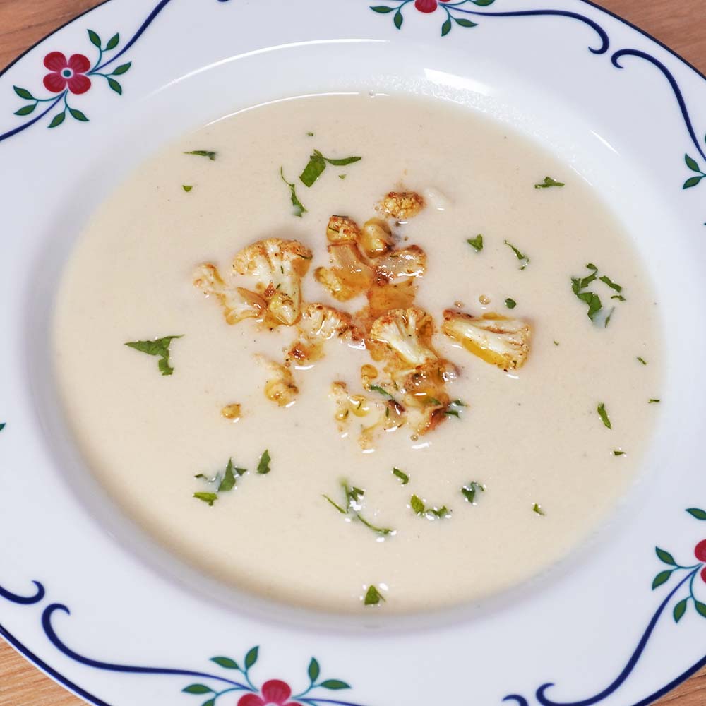 Blumenkohlsuppe cremig