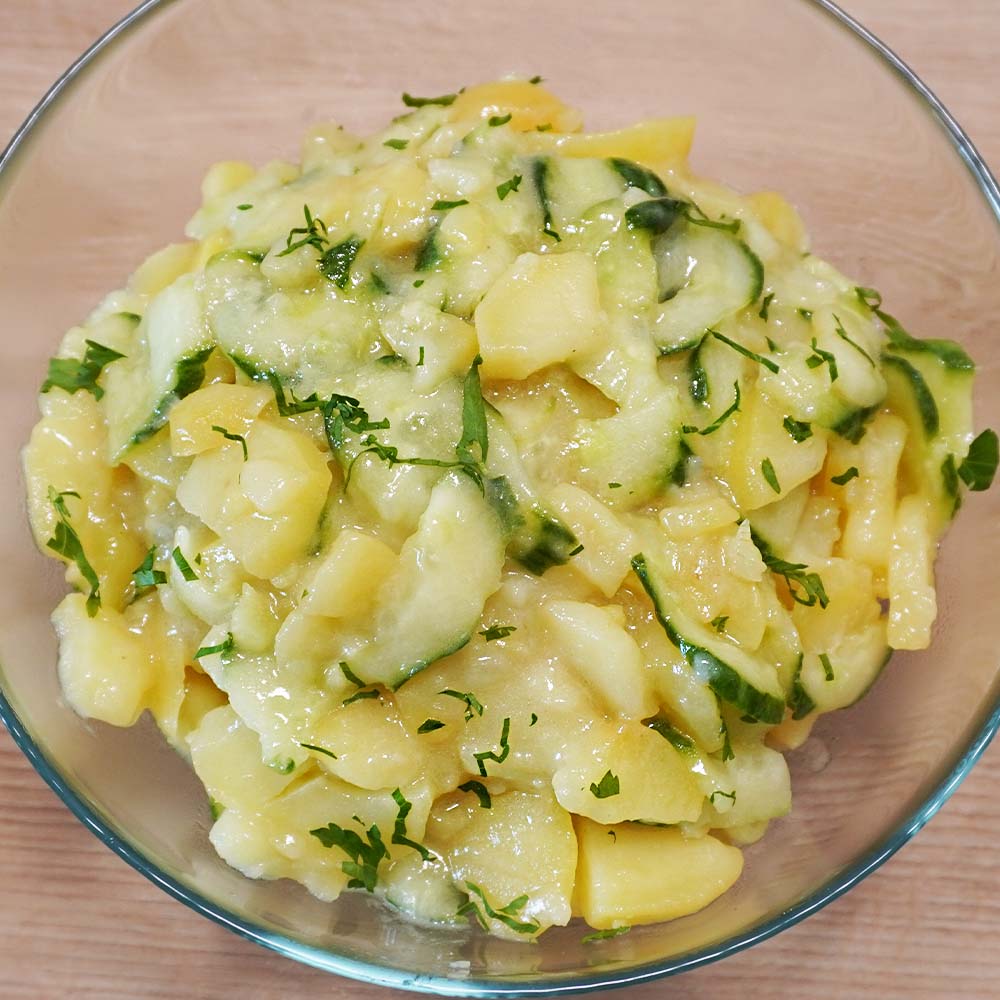Kartoffel-Gurken-Salat wie bei Oma