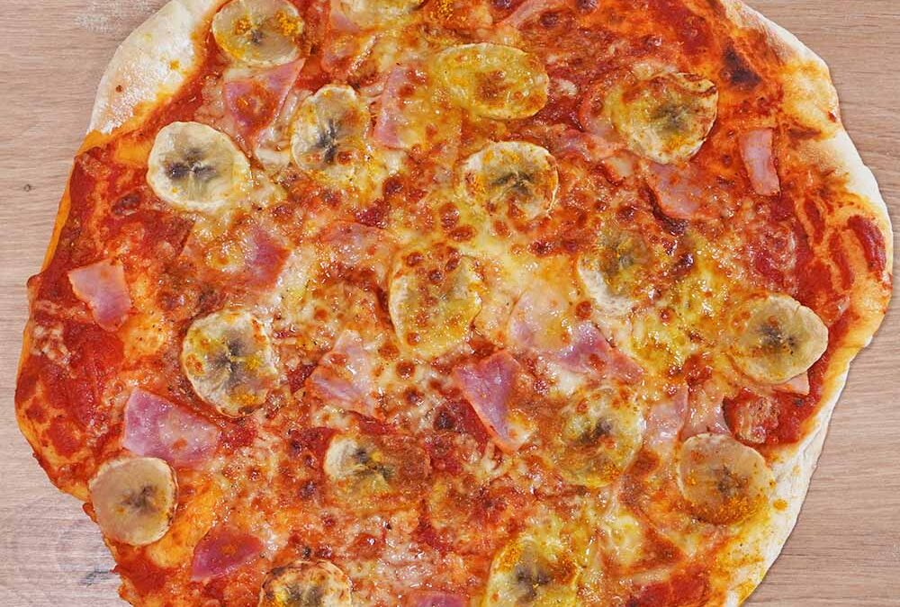 Bananen-Curry-Pizza – Das verrückte Original aus Schweden