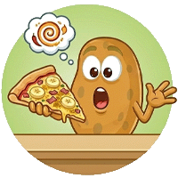 Pizza mit Curry